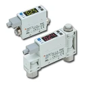 SMC Flow Switch Air Integrated Display 2L/min Min 100L/min Max 24V dc Current 55mA PFM711S-N02L-E-M