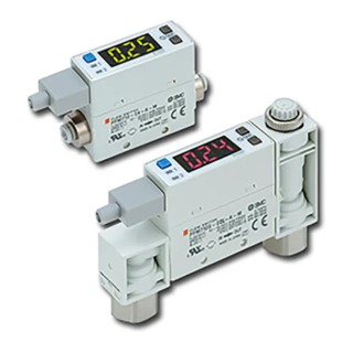 SMC Flow Switch Air Integrated Display 2L/min Min 100L/min Max 24V dc Current 55mA PFM711S-N02L-E-M