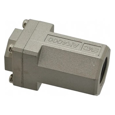 SMC Pneumatic Non Return Valve Threaded 1 Mpa Operating Pressure AK4000-N04