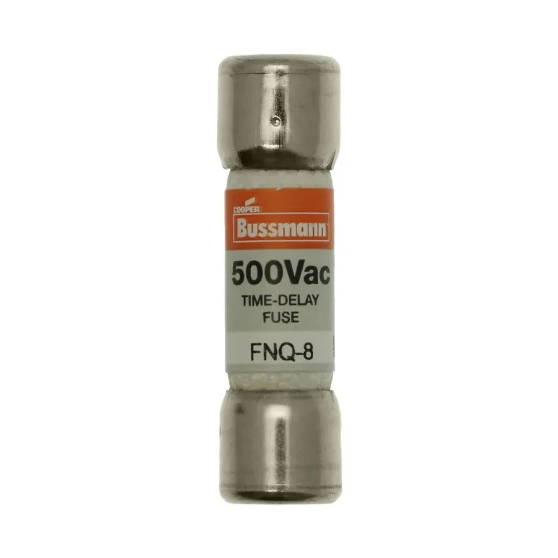 Eaton 8A Time Delay Fibre Cartridge Fuse 10 x 38 mm 500V AC FNQ-8