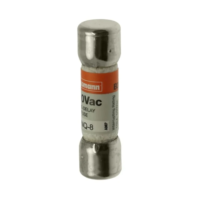 Eaton 8A Time Delay Fibre Cartridge Fuse 10 x 38 mm 500V AC FNQ-8