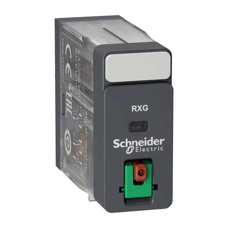 Schneider Electric Power Relay with 24V AC Coil Voltage, 5A Switching Current, DPDT Contact Configuration RXG21B7