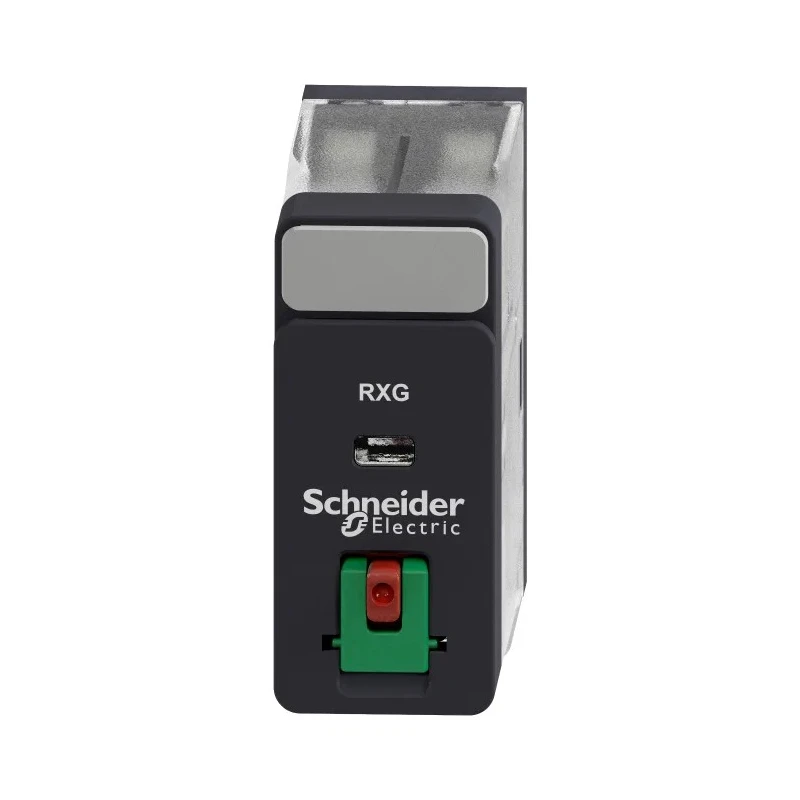 Schneider Electric Power Relay with 24V AC Coil Voltage, 5A Switching Current, DPDT Contact Configuration RXG21B7