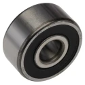 SKF Single Row Deep Groove Ball Bearing 12 mm ID, 37 mm OD, 17 mm Width, Sheet Metal Cage, Sealed 62301-2RS1