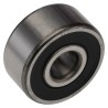 SKF Single Row Deep Groove Ball Bearing 12 mm ID, 37 mm OD, 17 mm Width, Sheet Metal Cage, Sealed 62301-2RS1