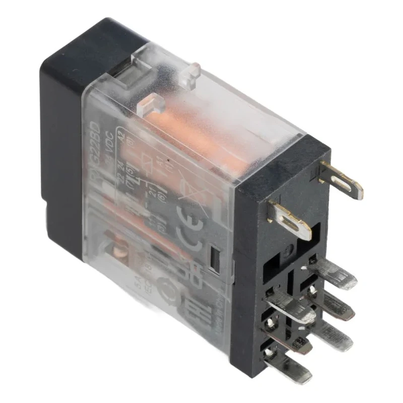 Schneider Electric Power Relay 24V DC Coil 5A Switching Current DPDT RXG22BD