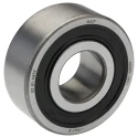 SKF Single Row Deep Groove Ball Bearing 25 mm ID, 62 mm OD, 24 mm Race Width, Sealed Cage 62305-2RS1