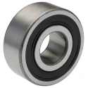 SKF Single Row Deep Groove Ball Bearing 25 mm ID, 62 mm OD, 24 mm Race Width, Sealed Cage 62305-2RS1