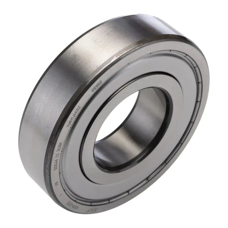 SKF Single Row Deep Groove Ball Bearing 45 mm ID, 100 mm OD, 25 mm Width, Shielded, Sheet Metal Cage 6309-Z/C5