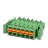 Phoenix Contact FMC 1.5/6-ST-3.5-RF Series Pluggable Terminal Block, 6-Contact, 3.5 mm Pitch, 1 Row, 320 V, 8 A 1952063