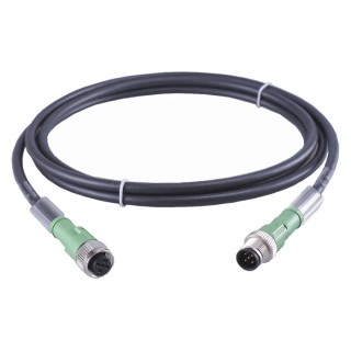 Jumo Sensor Actuator Cable Male 5 Way RSF 50/11 Lumberg to Female 5 Way 503577