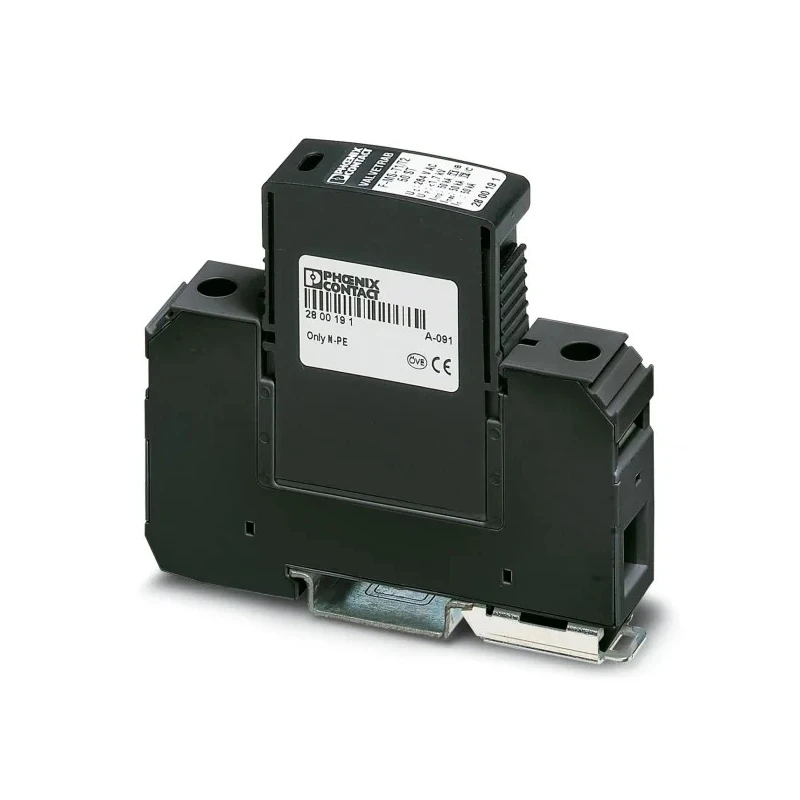 Phoenix Contact Surge Arrester 50 kA DIN Rail 17.5mm Width Model 2801136