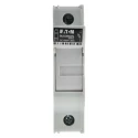 Eaton 30A Polyester Case 10 x 38 mm Compatible Fuse Size, 1-Pole DIN Rail Fuse Holder CHCC1DU