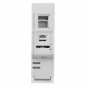Eaton 30A Polyester Case 10 x 38 mm Compatible Fuse Size, 1-Pole DIN Rail Fuse Holder CHCC1DU