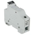 Eaton 30A Polyester Case 10 x 38 mm Compatible Fuse Size, 1-Pole DIN Rail Fuse Holder CHCC1DU