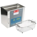 RS PRO Ultrasonic Cleaner, 100 W Heater Power, 3L Stainless Steel Tank, 40 KHz Frequency, Model 855-5911
