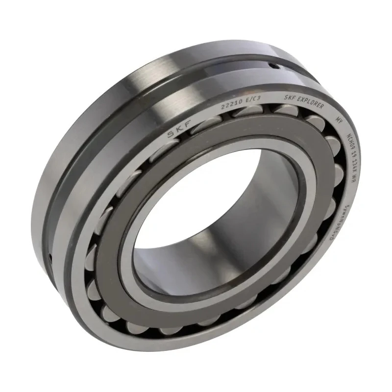 SKF Spherical Roller Bearing 50 mm Inside Diameter 90 mm Outside Diameter 23 mm Race Width 22210 E/C3