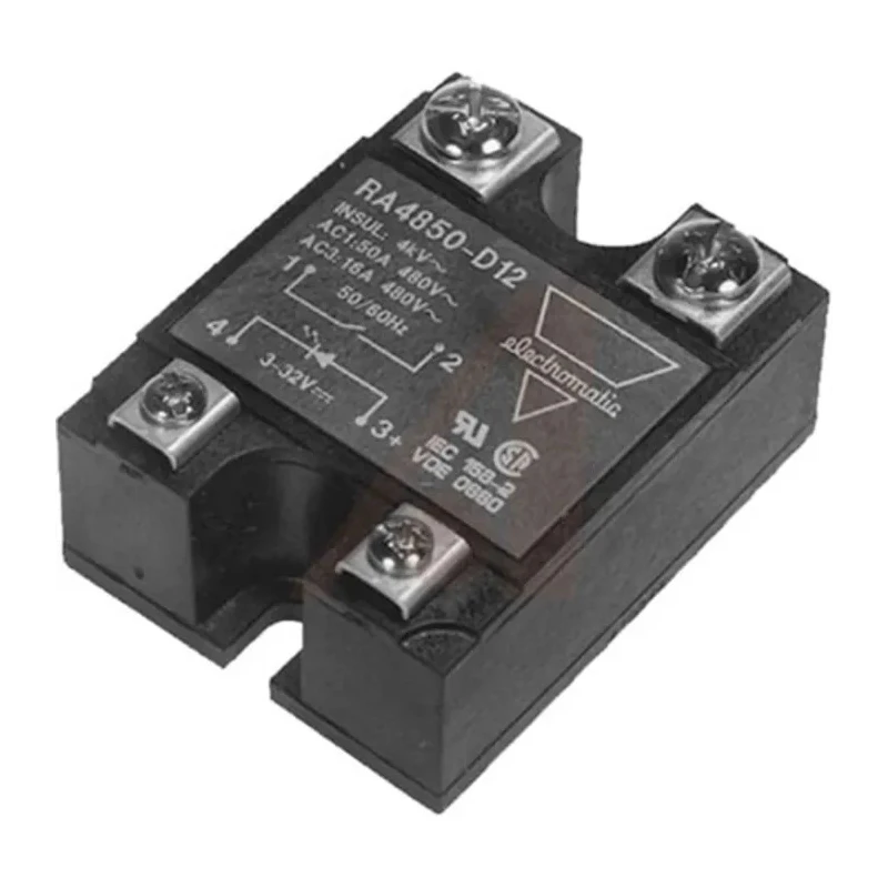 Carlo Gavazzi RA24 Series Solid State Relay Panel Mount 25A 265V AC Load 3-32V DC Control 