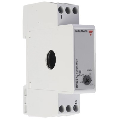 Carlo Gavazzi Overcurrent Monitoring Relay, 1 Phase, SPST Contact, DIN Rail Mount, 40 V DC Supply, Model DIA53S72420A