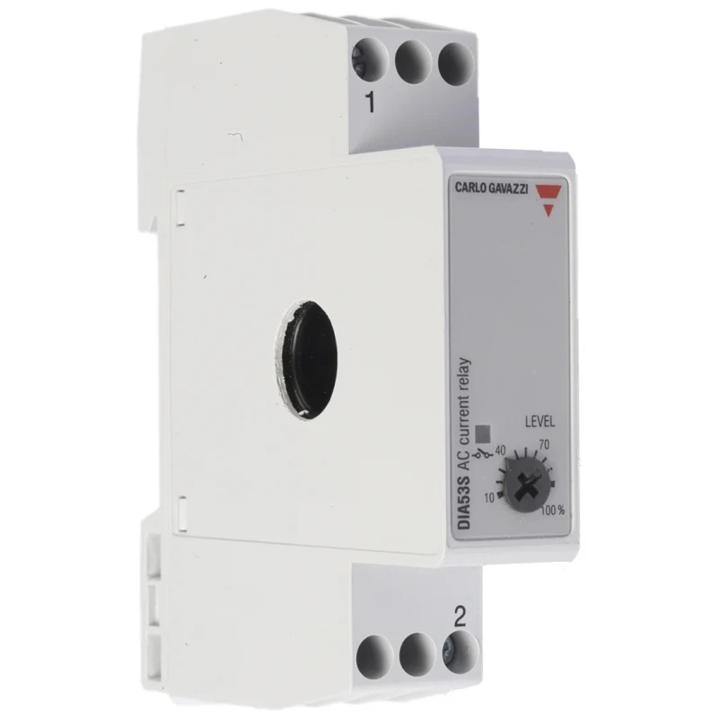 Carlo Gavazzi Overcurrent Monitoring Relay, 1 Phase, SPST Contact, DIN Rail Mount, 40 V DC Supply, Model DIA53S72420A