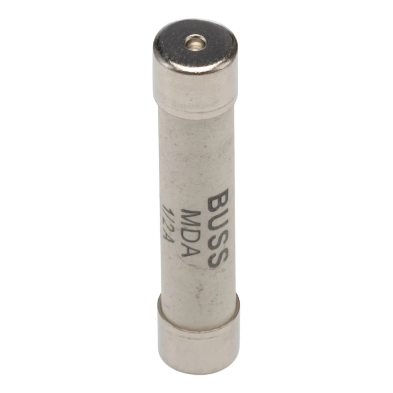 Eaton 500mA T Ceramic Cartridge Fuse 250V AC, Time Delay, 6.3 x 32 mm MDA-1-2-R