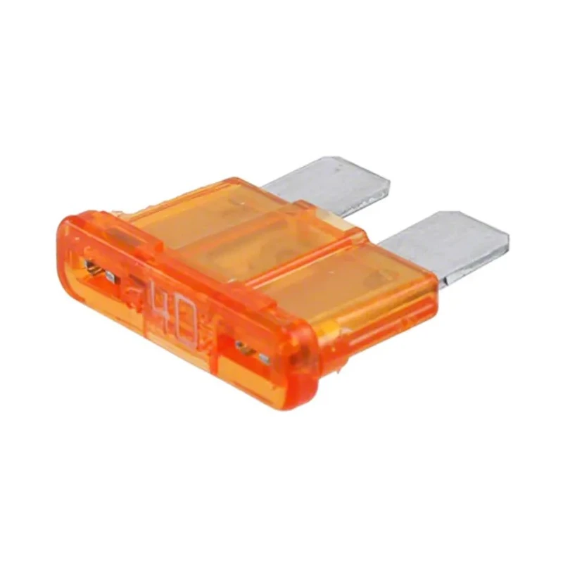 Eaton 40A Orange Car Fuse 32V dc Fast Acting Brass Body ATC-40
