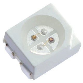Kingbright 2.5 V Green, Red LED PLCC 4 Surface Mount Multi-Colour LED KAA-3528ESGS