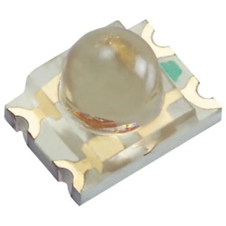 Kingbright 2.5 V Green, Red 2 LEDs 3224 Surface Mount LED with Dome Lens KPBD-3224ESGC