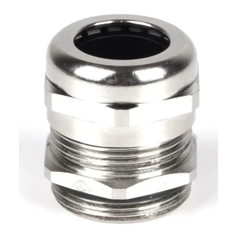 RS PRO Metallic Brass Cable Gland PG21 Thread 13 mm Min. 18 mm Max. IP68 208-4383