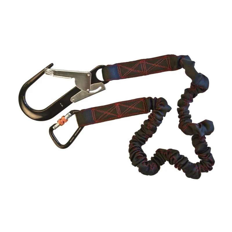 JSP 2 m Single Tail Lanyard Carabiner Polyester Webbing EN 355 Standard FAR0404