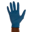 Unigloves Blue Nitrile Disposable Gloves Medical Food Safe 0.1 mm Thickness GS0033