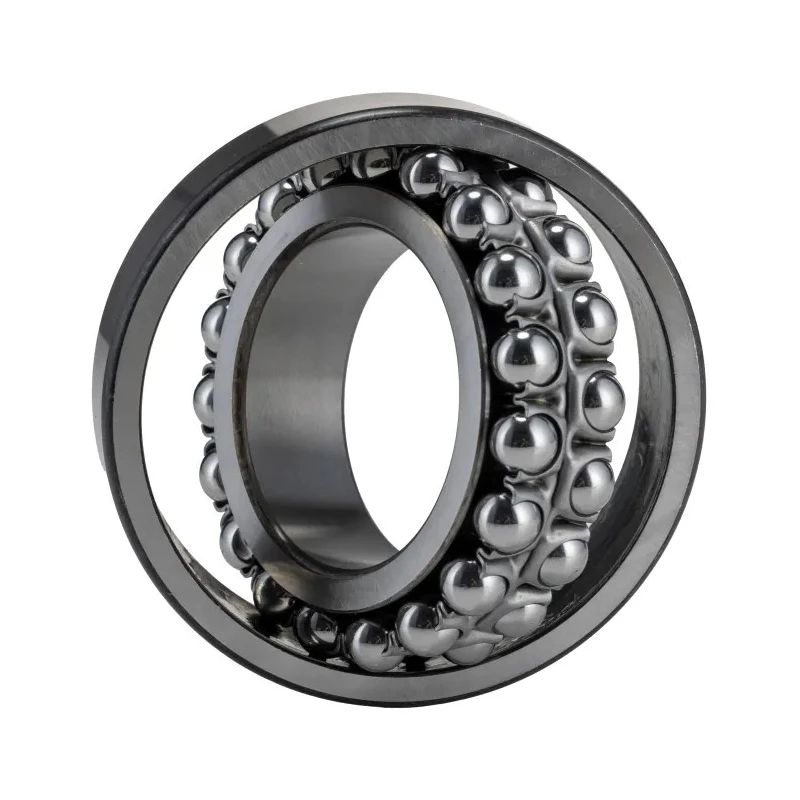 SKF Self-Aligning 2 Row Ball Bearing 70 mm ID, 125 mm OD, 31 mm Race Width, Open Type Cage 2214