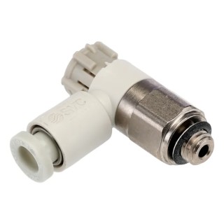 SMC AS Series Flow Controller Metric Tube M5 Inlet Thread 1 MPa Max Operating Pressure AS1201F-M5-04A