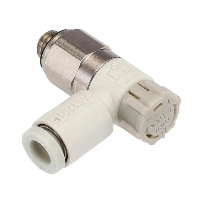 SMC AS Series Flow Controller Metric Tube M5 Inlet Thread 1 MPa Max Operating Pressure AS1201F-M5-04A