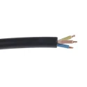 RS PRO H05RR-F 4 Core Power Cable Black 1.5mm² 300/500 V 60°C 100 m CPE H05RR-F