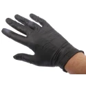Ansell Grey Nitrile Disposable Gloves Chemical Resistant Powder Free Food Safe 0.12 mm Thickness 100 Gloves 240 mm 93250080