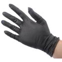 Ansell Grey Nitrile Disposable Gloves Chemical Resistant Powder Free Food Safe 0.12 mm Thickness 100 Gloves 240 mm 93250080