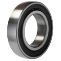 SKF Bearing Insert Steel, 50 mm ID, 90 mm OD, Sealed, Cylindrical Bore, 23.2 kN Static Load, 35.1 kN Dynamic 1726210-2RS1
