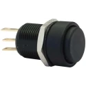 Apem IM Series Push Button Switch Momentary Panel 13.6 mm Cutout SPDT IP67 28 V dc 250 V ac IMP7Z422234UL