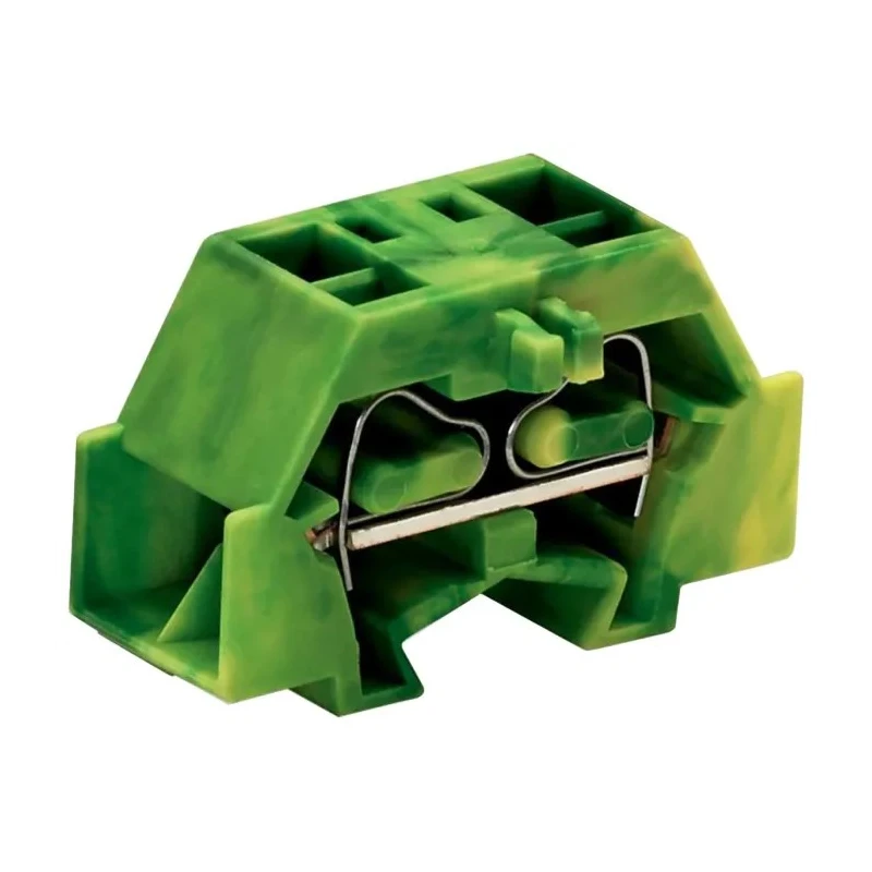 WAGO 4-Way DIN Rail Earth Block Cage Clamp Polyamide Housing 600V 20A 261-337