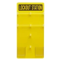 Brady 20 Padlock Lockout Station Board Acrylic 597mm Height 292mm Width Y405809