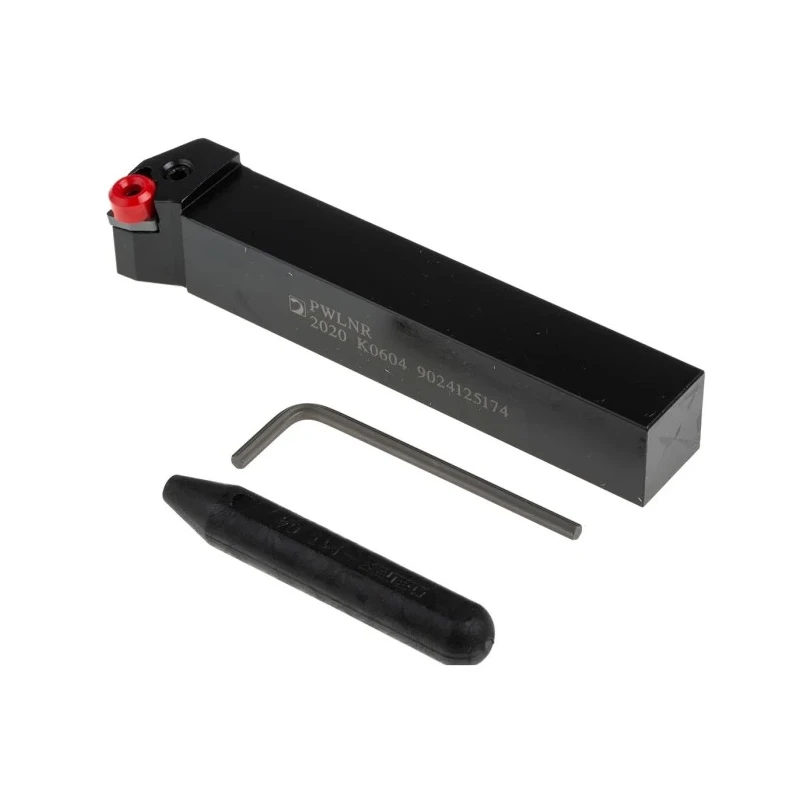 Pramet Lathe Part Negative Insert Holder PWLNR 2020 K 0604, 95° Approach Angle, 1mm Length