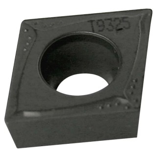 Pramet Lathe Part Diamond Shape CCMT 060208E-FM:T9325 2.38mm Height 95° Approach 6.4mm Length