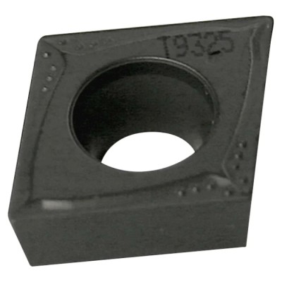 Pramet Lathe Part Diamond Shape CCMT 060208E-FM:T9325 2.38mm Height 95° Approach 6.4mm Length
