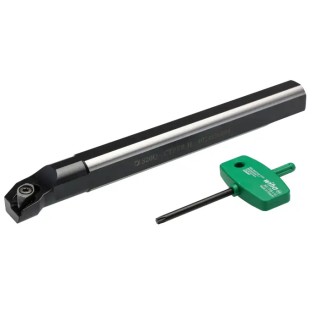 Pramet Lathe Tool Holder for Use with TPMR 1103, 20 mm Height, 91° Approach Angle, 20 mm Length S20Q-CTFPR 11
