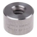 RS PRO 4 mm Steel Cylindrical Nut For Lead Screw 16 mm 24 mm Length 862-5385