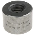 RS PRO Steel Cylindrical Round Nut for Lead Screw 5 mm Lead Size 24 mm Screw Shaft Diameter 36 mm Length 862-5395