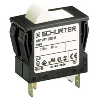 Schurter Thermal Circuit Breaker 10A Current Rating 2-Pole Panel Mount TA35 TA45 4430.0022