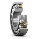 SKF Self-Aligning Ball Bearing 120 mm ID 215 mm OD 2 Row Tapered Bore Open End 1224 KM/C3