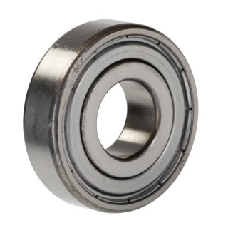 SKF Single Row Deep Groove Ball Bearing 12 mm ID, 24 mm OD, 6 mm Width, Stainless Steel Cage W 61901-2Z
